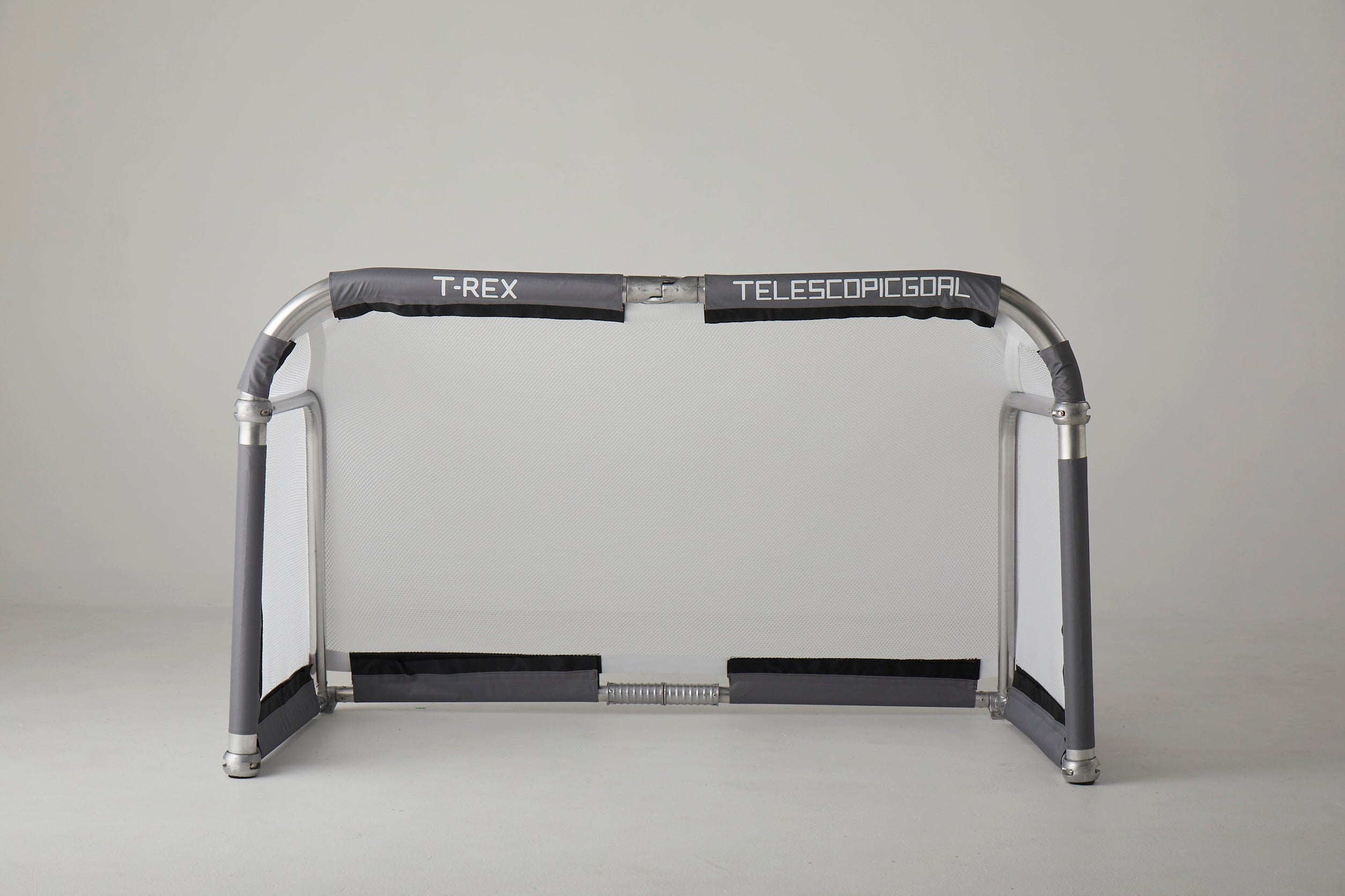 T-REX Foldable Aluminium Football Goal 1.5m x 0.9m (5'x3') Personalised Net Printing Available