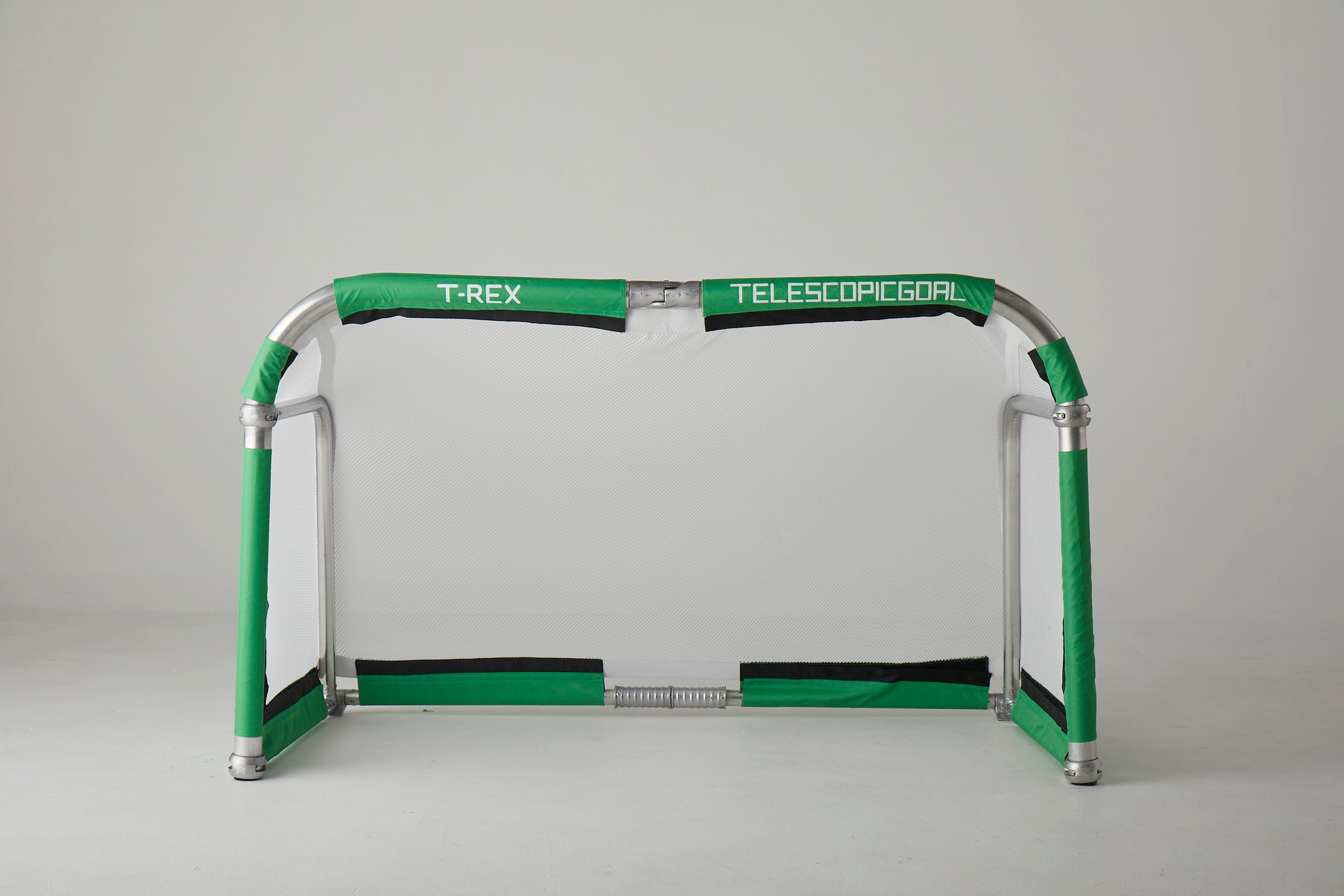 T-REX Foldable Aluminium Football Goal 1.5m x 0.9m (5'x3') Personalised Net Printing Available