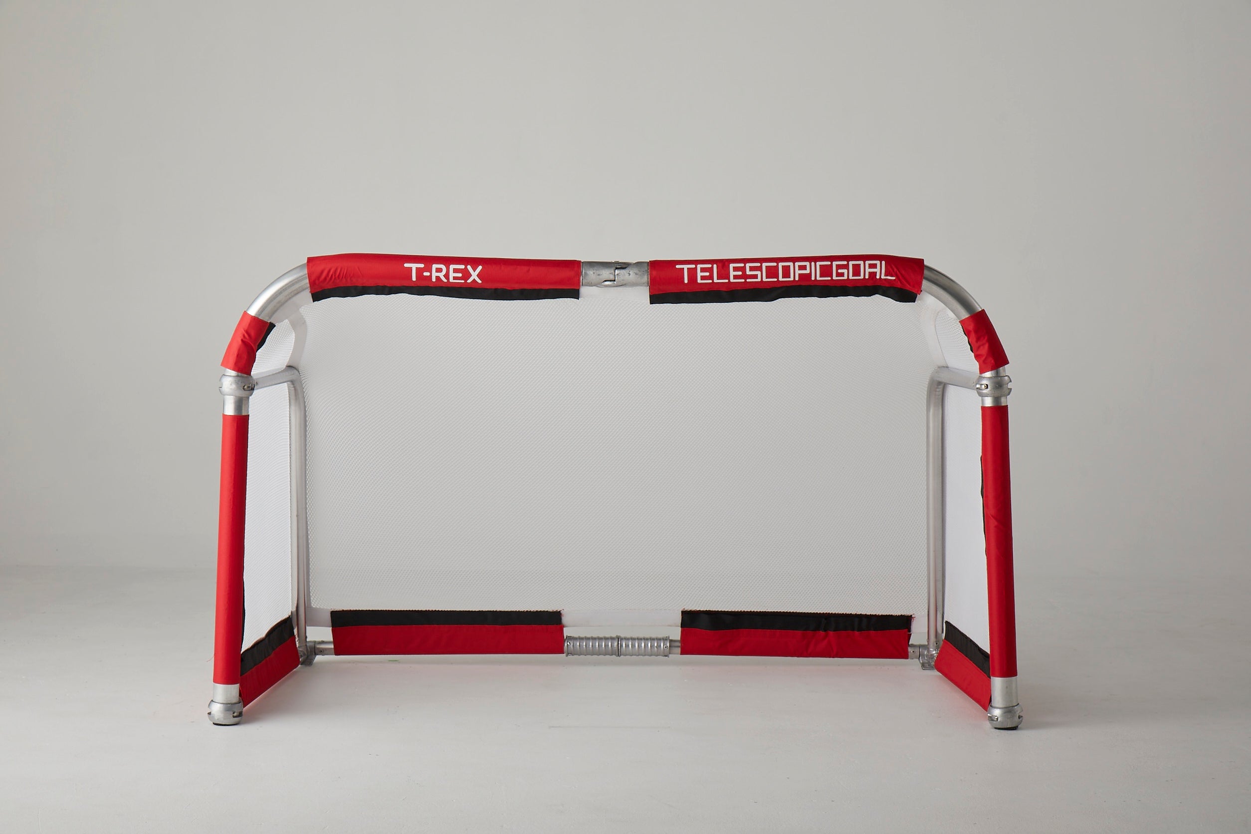 T-REX Foldable Aluminium Football Goal 1.5m x 0.9m (5'x3') Personalised Net Printing Available