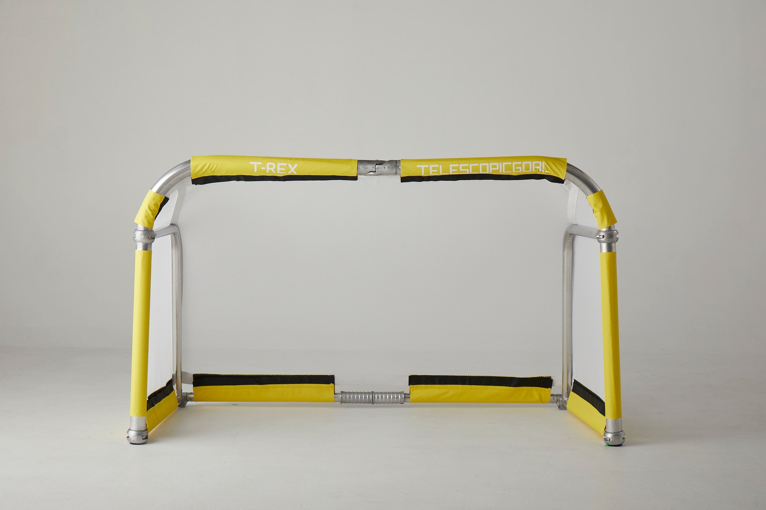 T-REX Foldable Aluminium Football Goal 1.5m x 0.9m (5'x3') Personalised Net Printing Available