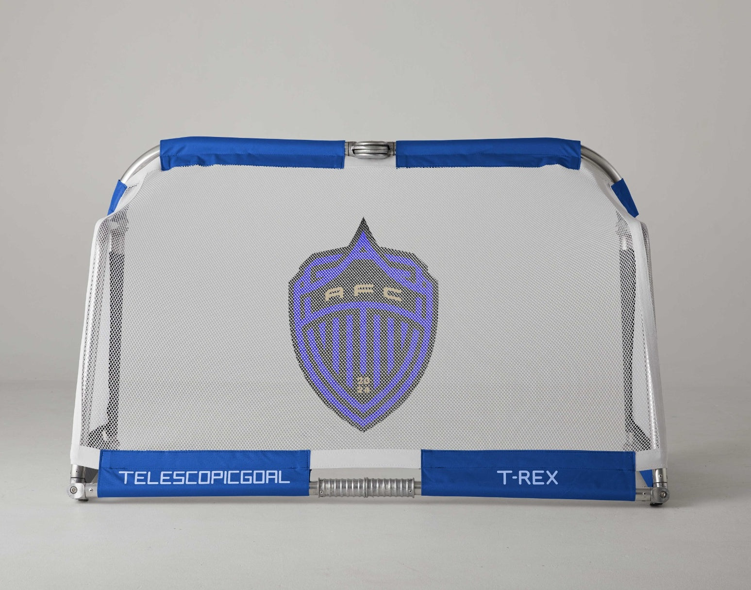 Customisable Printed Small Goal Net - Net Only (for T-Rex and similar 1.5m x 0.9m goals) - Club Badge or Logo Printing NZ