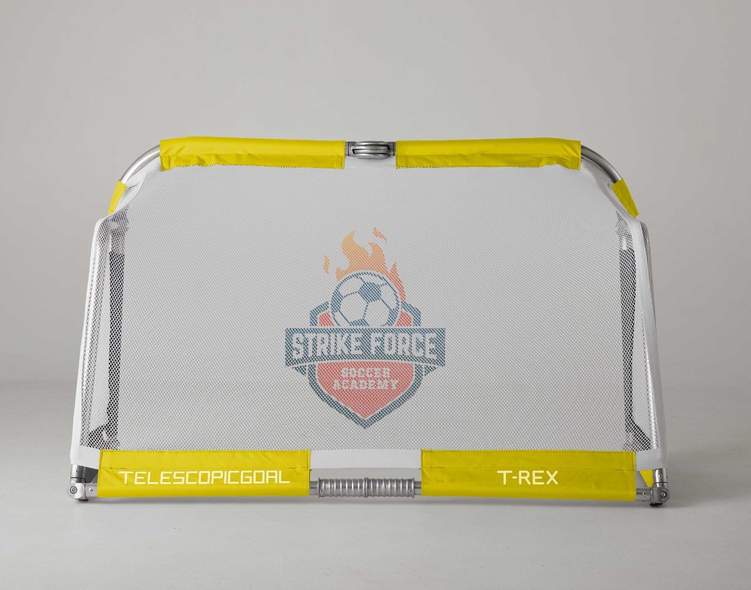 Customisable Printed Small Goal Net - Net Only (for T-Rex and similar 1.5m x 0.9m goals) - Club Badge or Logo Printing NZ