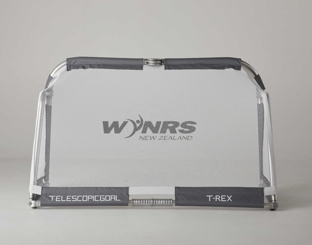 Customisable Printed Small Goal Net - Net Only (for T-Rex and similar 1.5m x 0.9m goals) - Club Badge or Logo Printing NZ