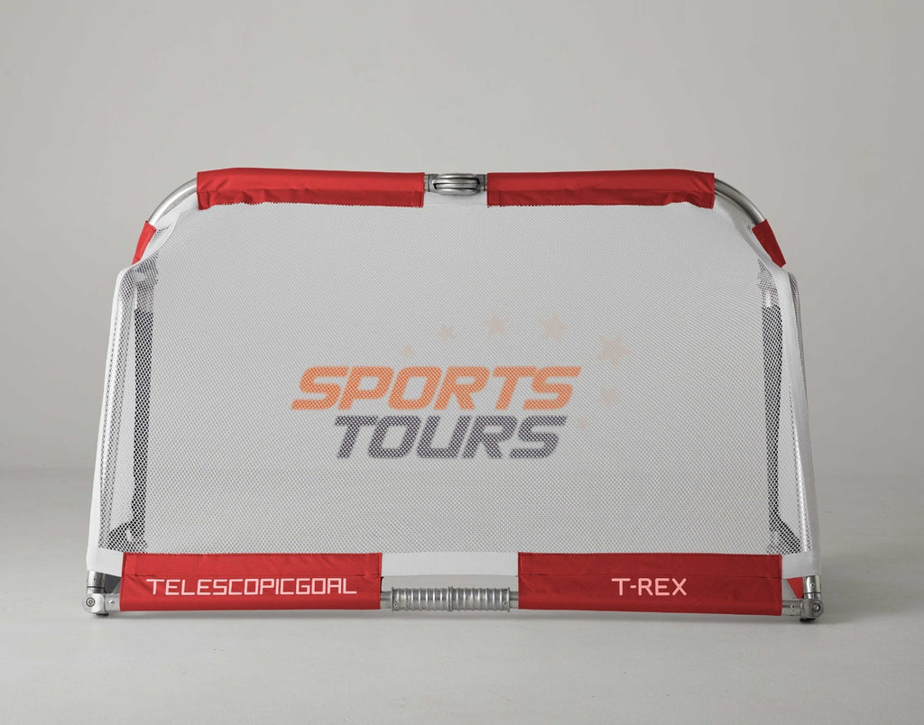 Customisable Printed Small Goal Net - Net Only (for T-Rex and similar 1.5m x 0.9m goals) - Club Badge or Logo Printing NZ