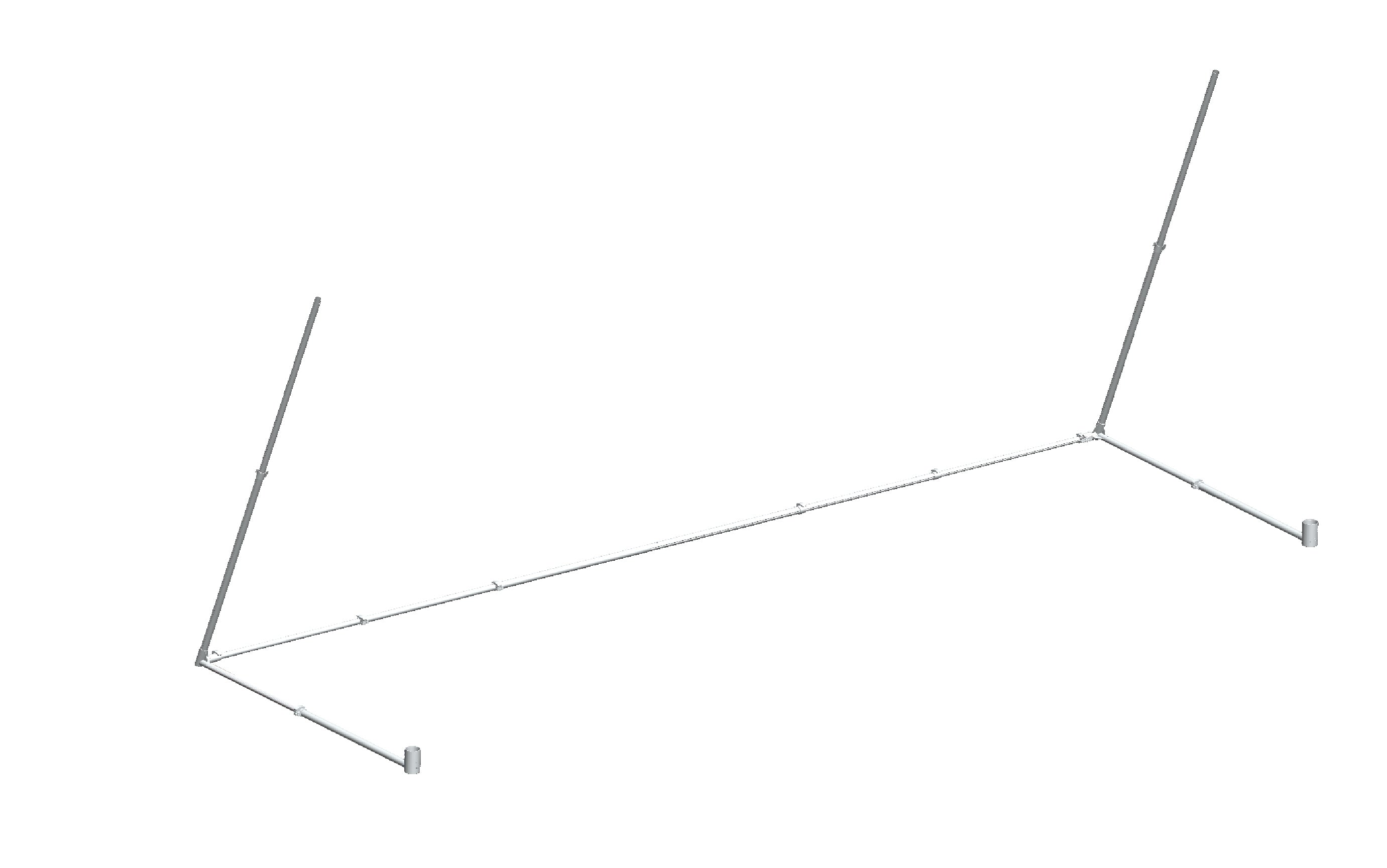 STANCHION NET SUPPORT - Upgrade T2 to T3 for hard grounds