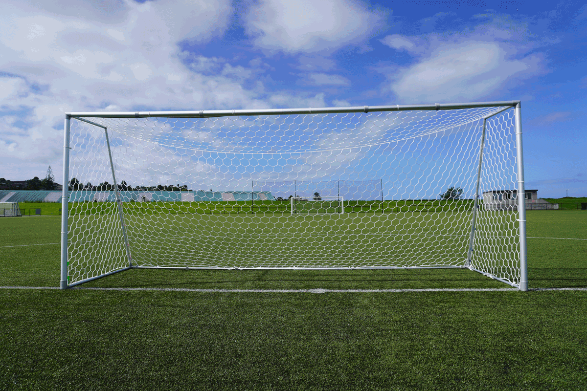 T3 Adjustable Football Goal - Full Aluminium Frame - Suitable on ANY Surface - Sandbags Included